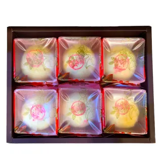 【宜珍齋】綠豆椪(6入/盒 附提袋)