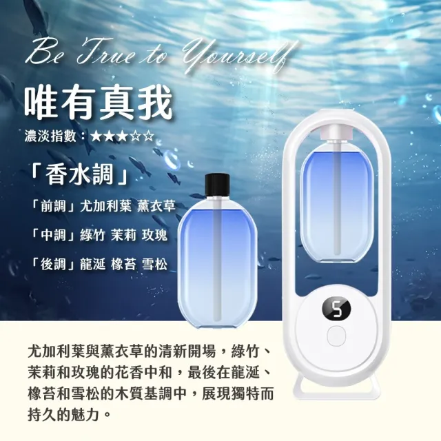 【AromaMist】自動香薰噴霧機 加贈3瓶補充瓶(香氛香薰 芳香噴霧)