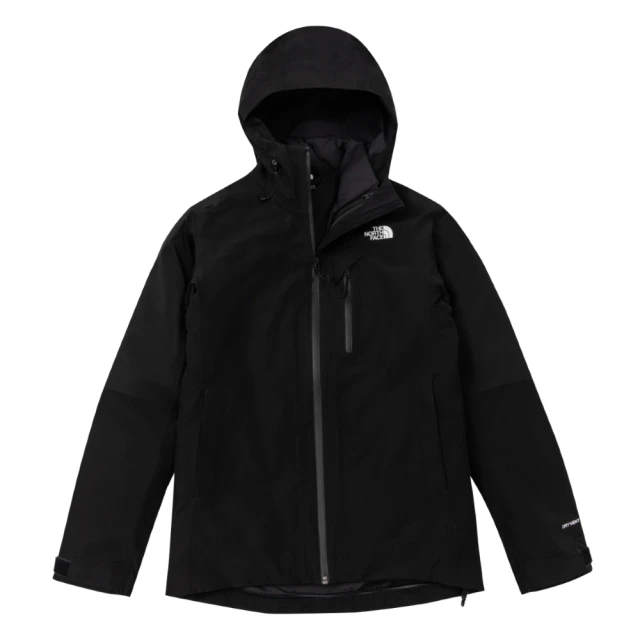 The North Face 北臉 外套 女款 運動連帽外套 三合一 防潑水 羽絨膽 W NORTH TABLE 黑 NF0A89Y7JK3