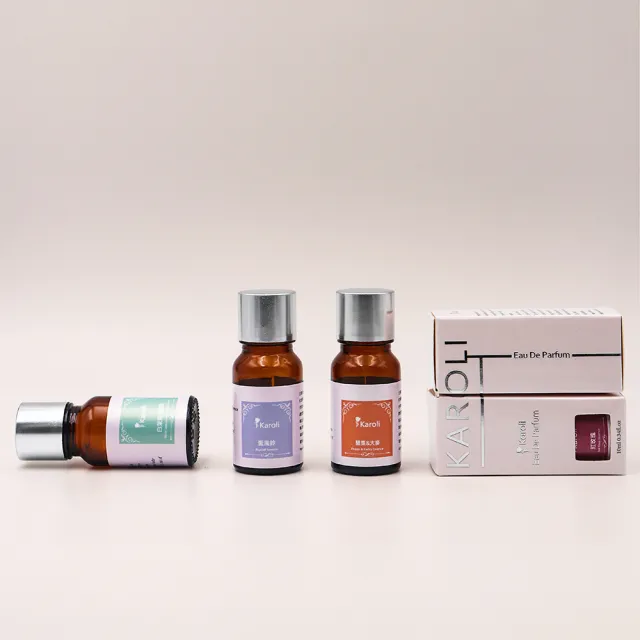 【Karoli 卡蘿萊】絲絨玫瑰與烏木 天然複方香精 2入組(10ml)