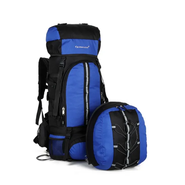 【May Shop】專業登山包80L子母運動戶外包旅行雙肩包健行露營背包