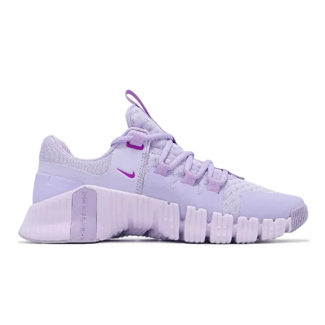 【NIKE 耐吉】訓練鞋 Wmns Free Metcon 5 女鞋 紫 健身 襪套 穩定 運動鞋(DV3950-502)