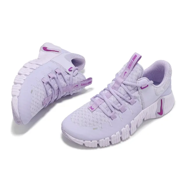 【NIKE 耐吉】訓練鞋 Wmns Free Metcon 5 女鞋 紫 健身 襪套 穩定 運動鞋(DV3950-502)