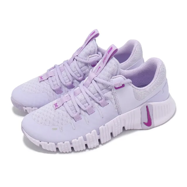 【NIKE 耐吉】訓練鞋 Wmns Free Metcon 5 女鞋 紫 健身 襪套 穩定 運動鞋(DV3950-502)