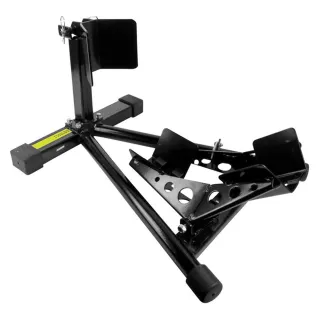 【Supamoto】機車前輪駐車架―三角 (可調/停車架/駐車台/前叉/拖車/維修/保養/美容/中柱)