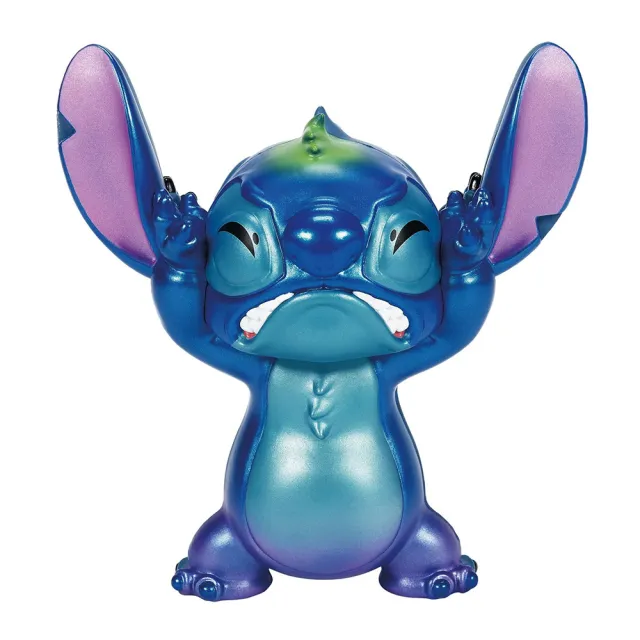 【Enesco】精品家飾 Disney 迪士尼 星際寶貝 雙面表情史迪奇居家擺飾