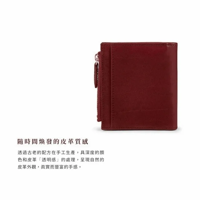 【Crocodile】中性皮夾 直式輕薄短夾 8卡拉鍊 Boston系列-0103-11704-鱷魚皮件(多色任選