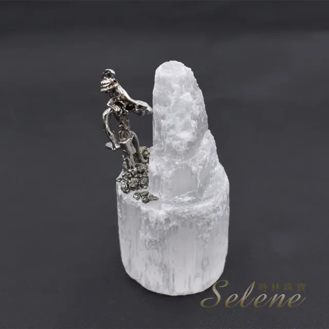 【Selene】礦工造型透石膏擺件