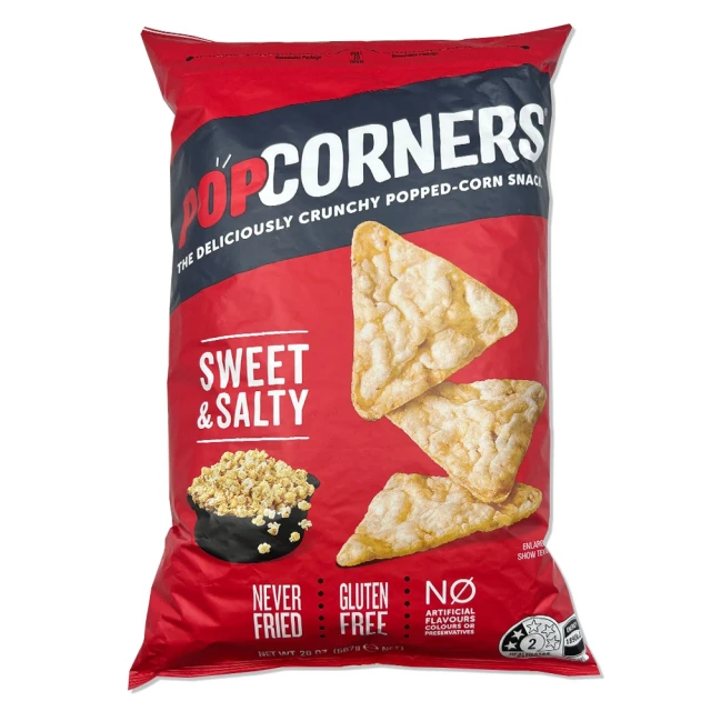 美式賣場 PopCorners 爆米花脆片鹹甜口味(567g)