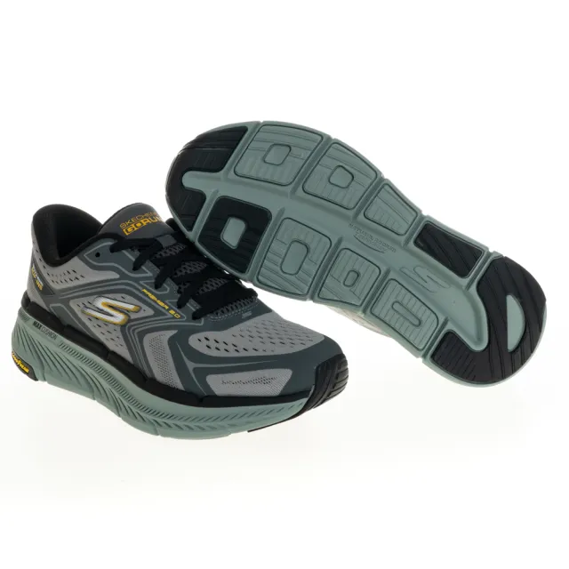 【SKECHERS】男鞋 慢跑系列 慢跑鞋 瞬穿舒適科技 GO RUN MAX CUSHIONING PREMIER 2.0(220837GYCC)