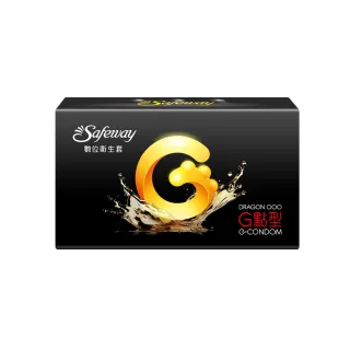 【safeway 數位】龍G點型 G.CON｜保險套 衛生套 6入(保險套 衛生套 情趣 情趣職人)