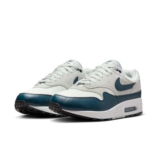 NIKE 耐吉 休閒鞋 男鞋 運動鞋 氣墊 AIR MAX 1 ESS 灰深海藍 FZ5808-103