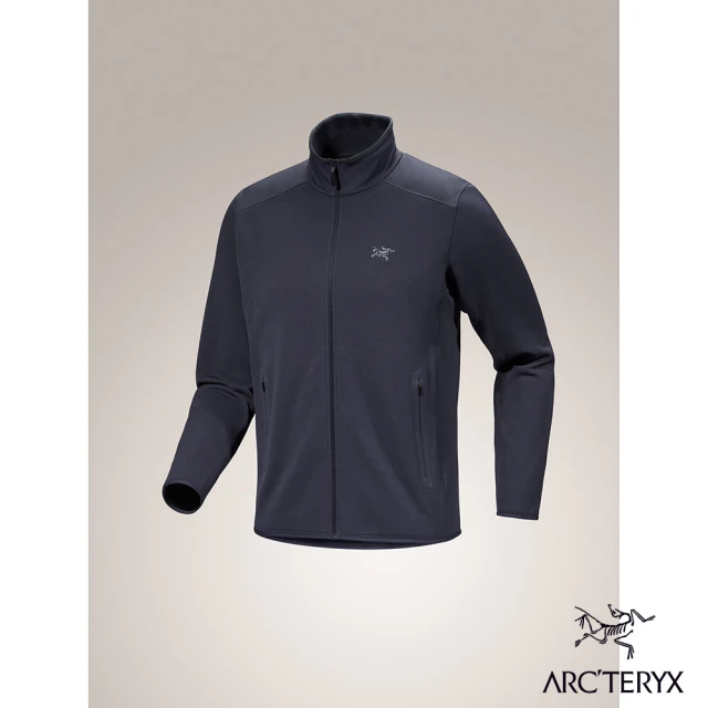 Arcteryx 始祖鳥 男 Kyanite 刷毛外套(黑寶石)