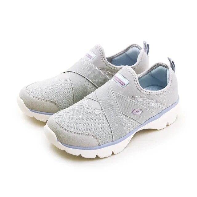 【LOTTO】女 輕量樂活健走鞋 EASY WEAR系列(灰藍紫 5688)