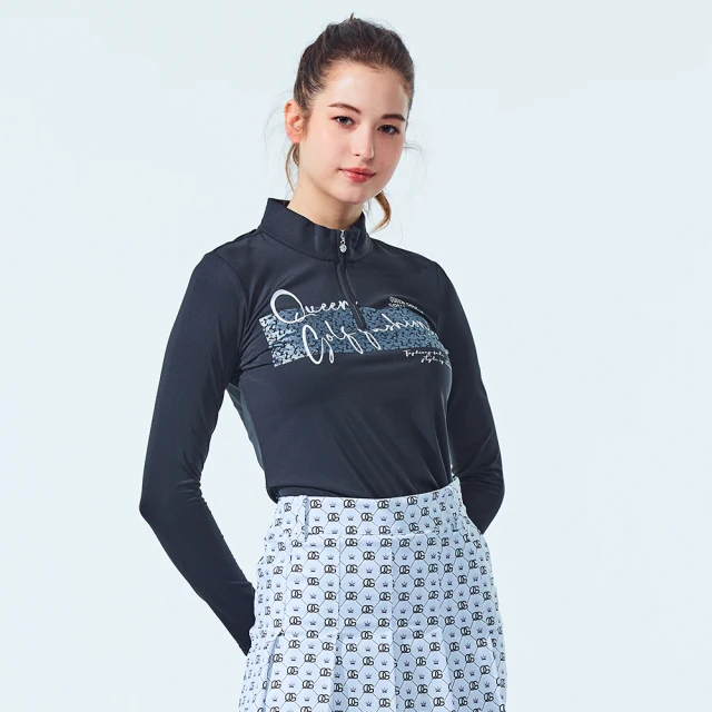 NAUTICA 女裝 經典帆船刺繡LOGO短袖POLO衫(深