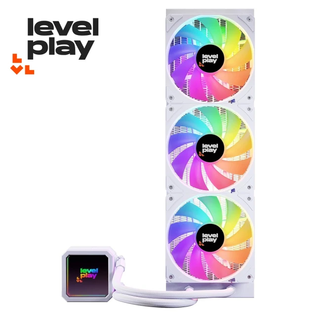 Levelplay 銳玩 CL360 360mm ARGB 水冷 白(CL360 ARGB)