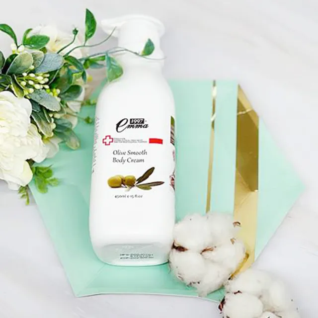 【EMMA1997】橄欖柔嫩身體乳液450ml(換季修護肌膚必備)