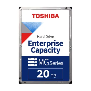 【TOSHIBA 東芝】2入組 ★ 20TB 3.5吋 7200轉 512MB 企業級 內接硬碟(MG10ACA20TE)