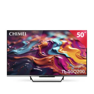 【CHIMEI 奇美】50型 4K QLED Google TV液晶顯示器_不含視訊盒(TL-50Q200)