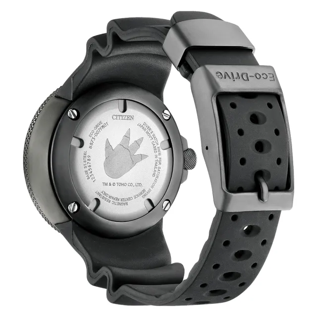 【CITIZEN 星辰】PROMASTE系列 限量聯名款 紅蓮哥吉拉 光動能潛水腕錶/48.2mm(BJ8059-03Z)