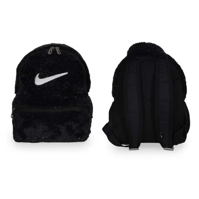【NIKE 耐吉】兒童毛絨後背包-11L-肩背包 旅行包(FZ1330-010)