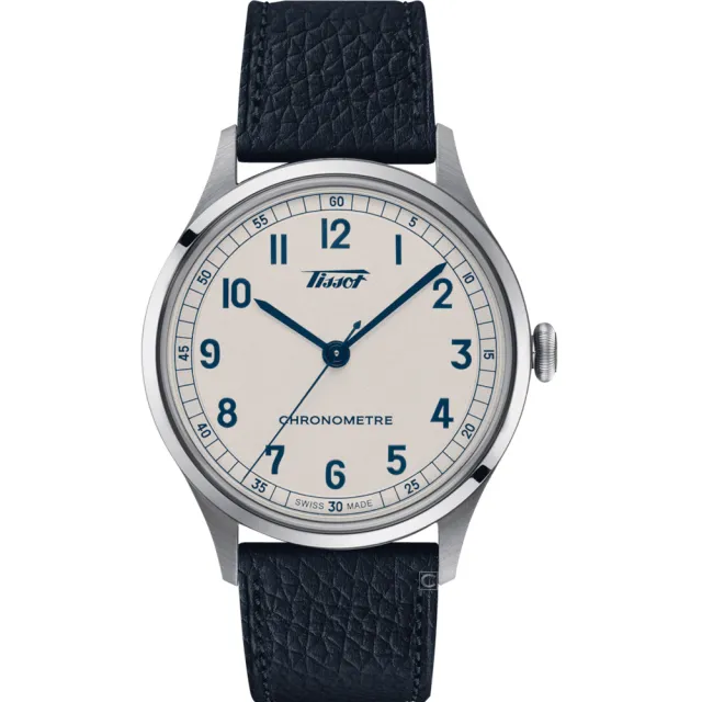 【TISSOT 天梭】Heritage 1938 傳承系列天文台認證機械錶  手錶 (T142.464.16.032.00/ 39mm)