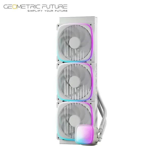 【Geometric Future】幾何未來 Eskimo 愛斯基摩 Pro 42W 420mm水冷 白色(420mm 水冷)（其他規格）