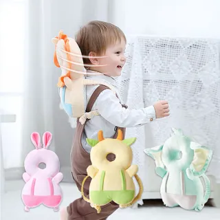 【Loga】雙12限定 嬰兒學步防摔護頭帽 寶寶防摔防撞加厚保護墊 頭部保護枕 防摔枕 護頭枕 交換禮物