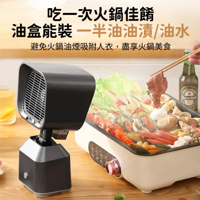 家用小型油煙機 可移動桌面抽油煙機(烤肉吸煙機/油煙機/去油煙器/吸煙器)