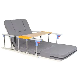 【EARISE 雅蘭仕】多功能電動起背器 懶人起背器(遙控起身器/升降靠背器/智能操控/洗頭便孔)