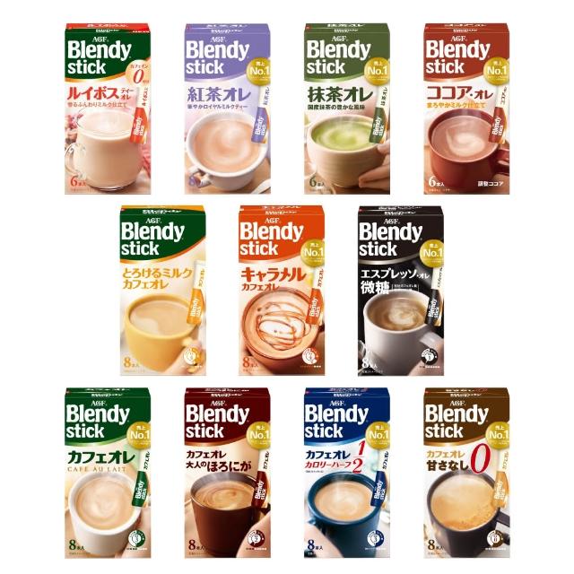【AGF】Blendy stick即溶茶包/咖啡 口味任選x5盒組