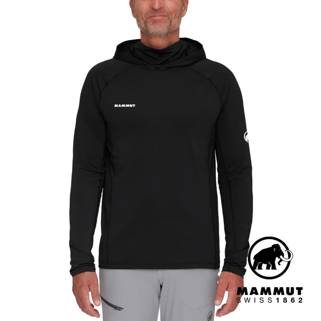 Mammut 長毛象 Selun FL Sun Hoody Men 機能套頭連帽上衣 沼澤綠 男款 #1016-01420