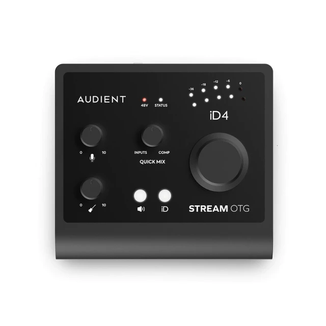 Audient iD4 Stream OTG(直播 錄音介面 含Cubase錄音軟體)