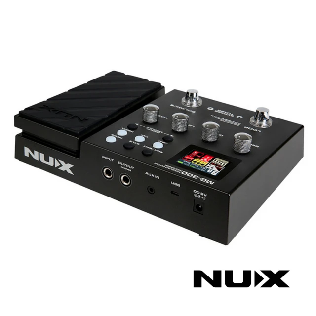 NUX 全方位樂手設備 電吉他綜合效果器／MG-300(原廠公司貨 商品保固有保證)