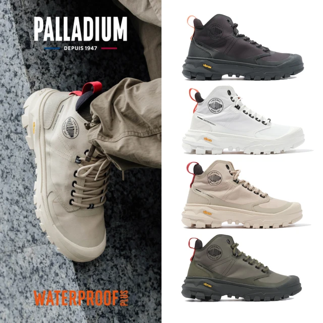 Palladium PALLARIDER MID WP+ 黃金大底橘標防水靴/防水鞋/休閒鞋/男鞋/女鞋-四色任選