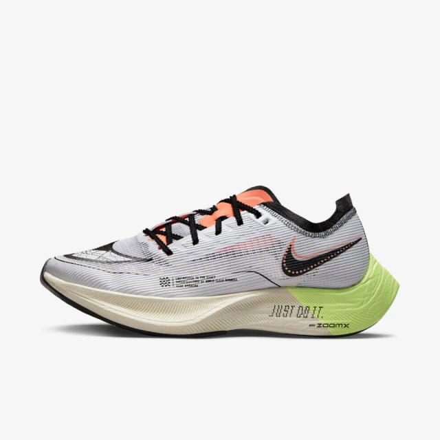 NIKE 耐吉 W ZoomX Vaporfly Next% 2 女 慢跑 運動 路跑 馬拉松 白黑(FB1848-101)