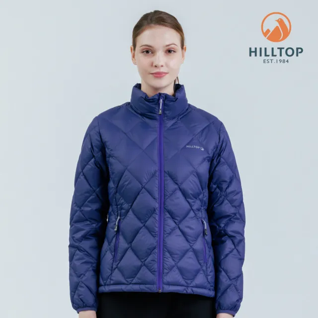 【Hilltop 山頂鳥】獨家特談-男女款 保暖羽絨短大衣(男女多款任選/立領)