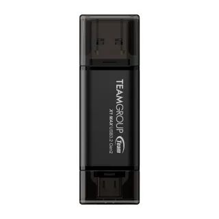【Team 十銓】X1 MAX 512GB USB 3.2  Gen2 TYPE-C 雙介面勁速固態行動碟(讀取1000MB/s 五年保固)