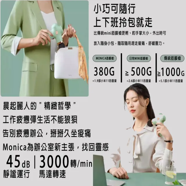 【小米】野小獸 隨身筋膜槍 Monica