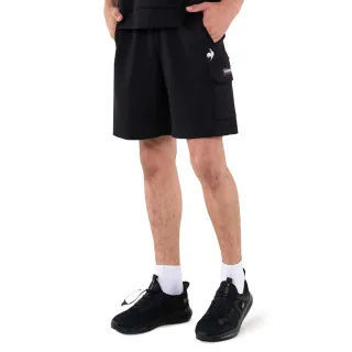 【LE COQ SPORTIF 公雞】官方直營 休閒潮流針織運動短褲 男女款-3色-LWU83281