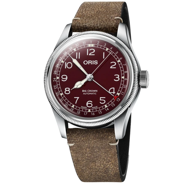 ORIS 豪利時 Big Crown系列 日期顯示機械腕錶 雙12 優惠(0175477414068-0752050)