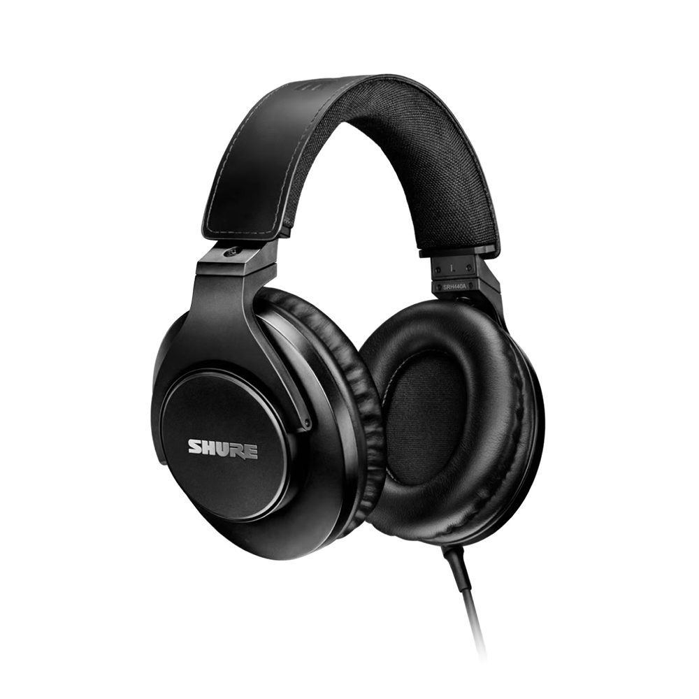 【SHURE】SRH440A 經典進化 錄音級監聽耳機 耳罩式耳機(公司貨)
