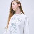 【MARDI MERCREDI】印花大學TEE 多色 經典臘腸狗 珍珠項鍊 純棉 SWEATSHIRT SWING THE TAIL DDANJI