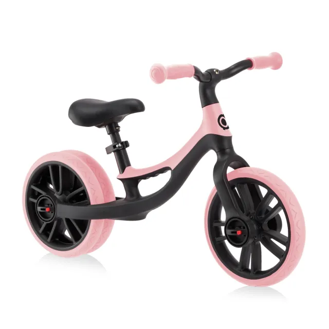 【GLOBBER 哥輪步】官方直營 法國 GO BIKE ELITE DUO雙後輪平衡滑步車(滑步車、學步車、平衡車、滑板車)