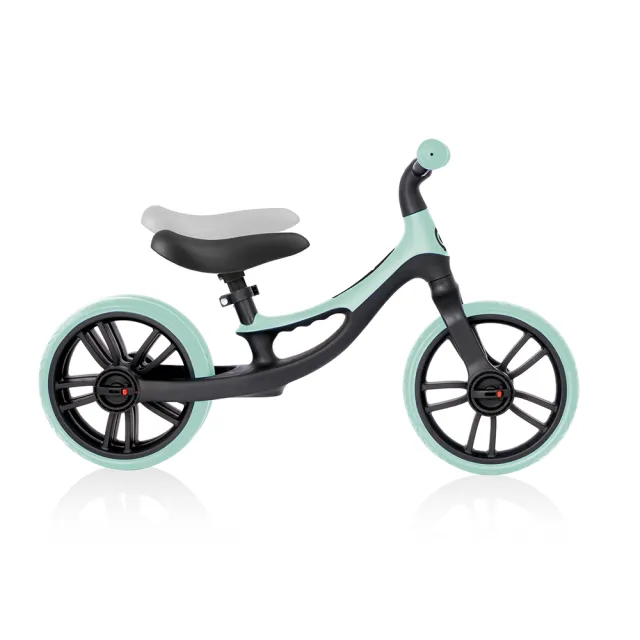 【GLOBBER 哥輪步】官方直營 法國 GO BIKE ELITE DUO雙後輪平衡滑步車(滑步車、學步車、平衡車、滑板車)