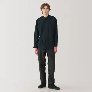 【MUJI 無印良品】MUJI Labo男起毛斜紋織標準領襯衫(共2色)