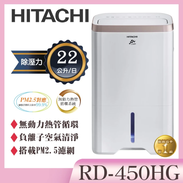 HITACHI 日立 14公升熱管高效型除濕機(RD-360