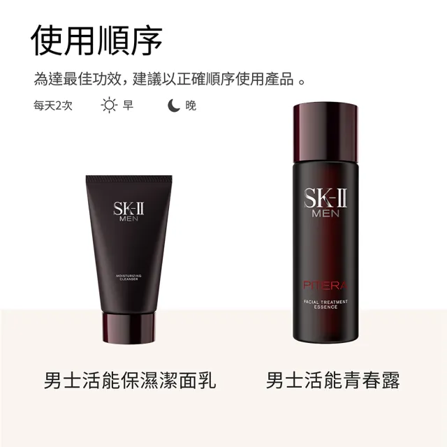 【SK-II】官方直營 男士活能保濕潔面乳 120g(男性用氨基酸洗面乳/雙11)