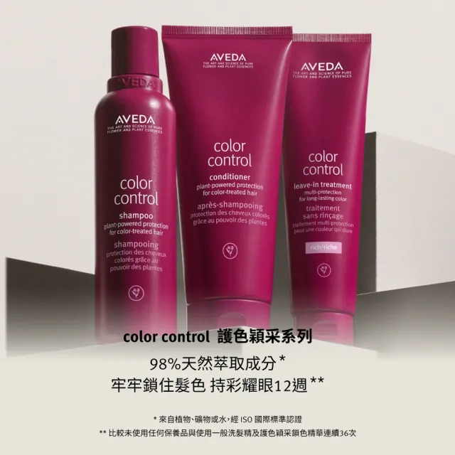 【AVEDA】護色穎采洗潤組(洗髮精200ml+潤髮乳200ml)