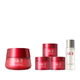 【SK-II】官方直營 致臻肌活能量活膚霜80g送45g(禮盒組/經典or輕盈任選/乳霜/雙11)